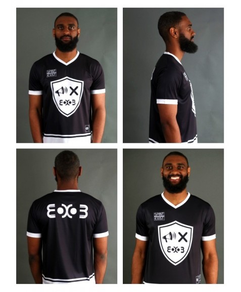 Black Spintexist Emblem Jersey Black Spintexist Emblem Jersey