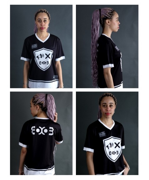 Black Spintexist Emblem Jersey Black Spintexist Emblem Jersey