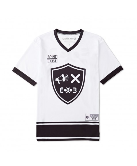 White Spintexist Emblem Jersey White Spintexist Emblem Jersey